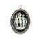 Black and Ivory Three Muses Cameos 30mm x 40mm Cameos - Set of Two - CAM222